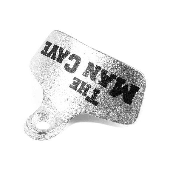 THE MAN CAVE Wall Mounted Beer Soda Bottle Opener Zinc Plated Cast Iron Starr X - Picture 5 of 5